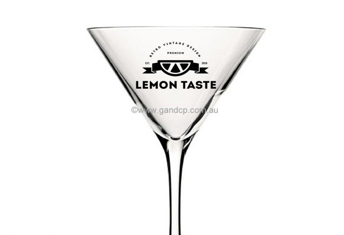 Cocktail Glass Printing